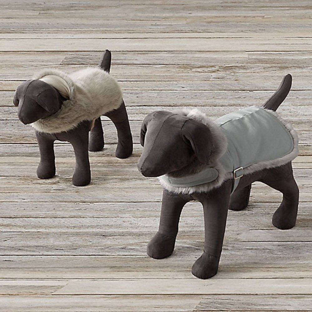 RH FAUX FUR REVERSIBLE PET VEST